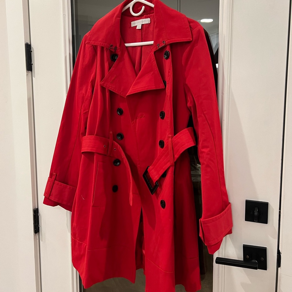 Red Trench Coat